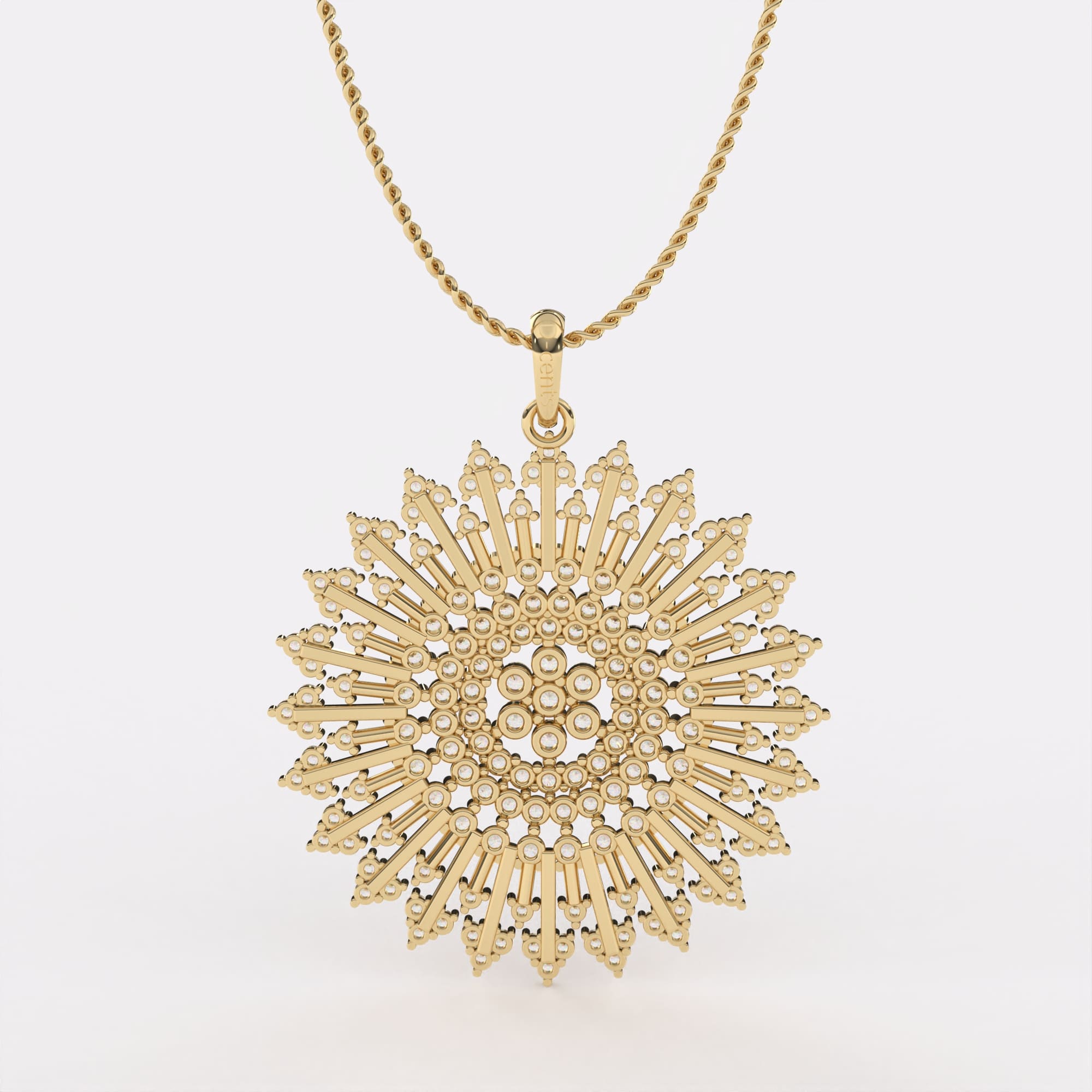 Hypnotic Diamond Pendant