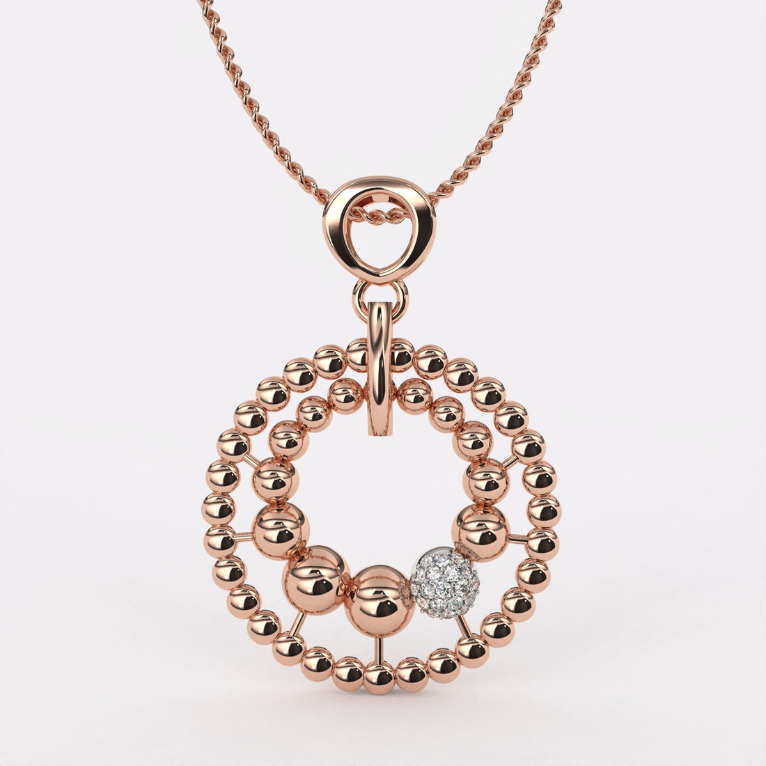 Timeless Arc Diamond Pendant