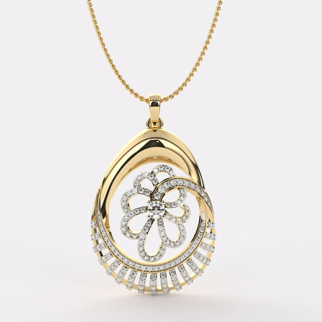 Dazzle Dewdrop Diamond Pendant