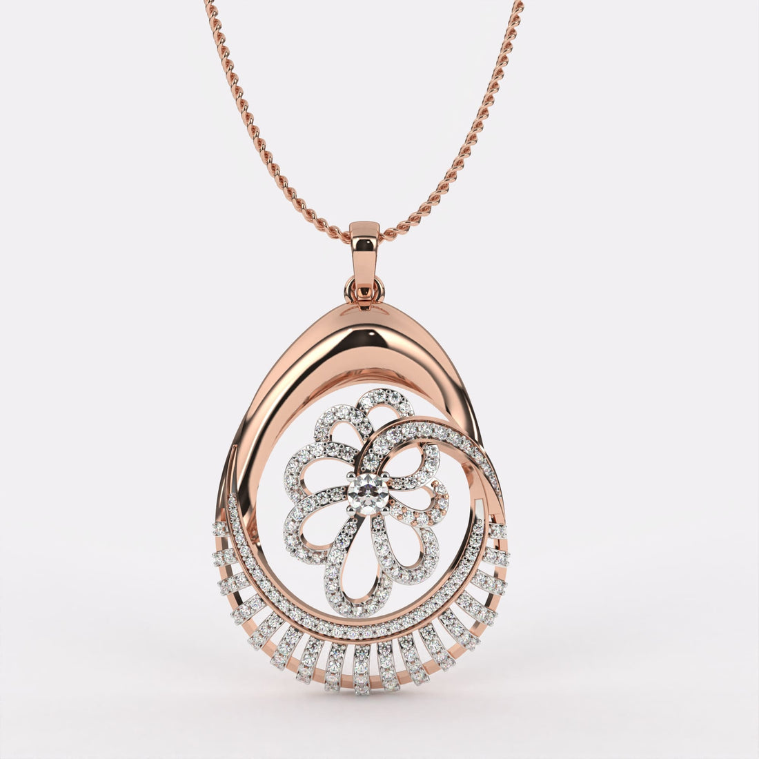 Dazzle Dewdrop Diamond Pendant