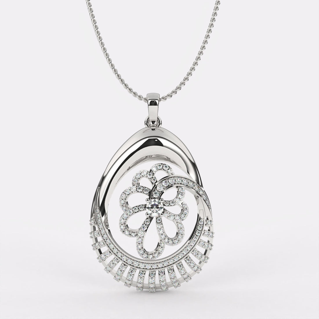 Dazzle Dewdrop Diamond Pendant