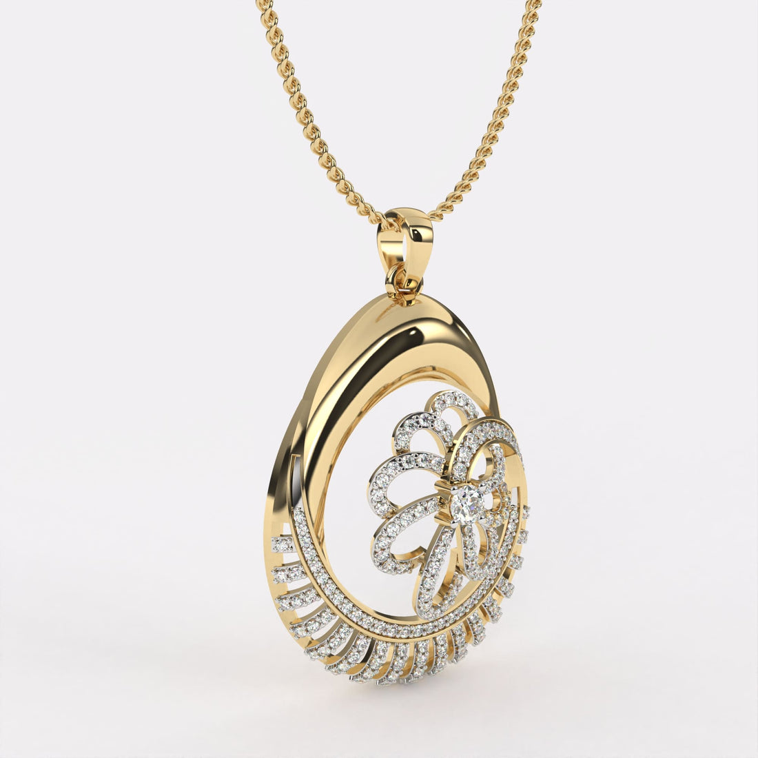 Dazzle Dewdrop Diamond Pendant