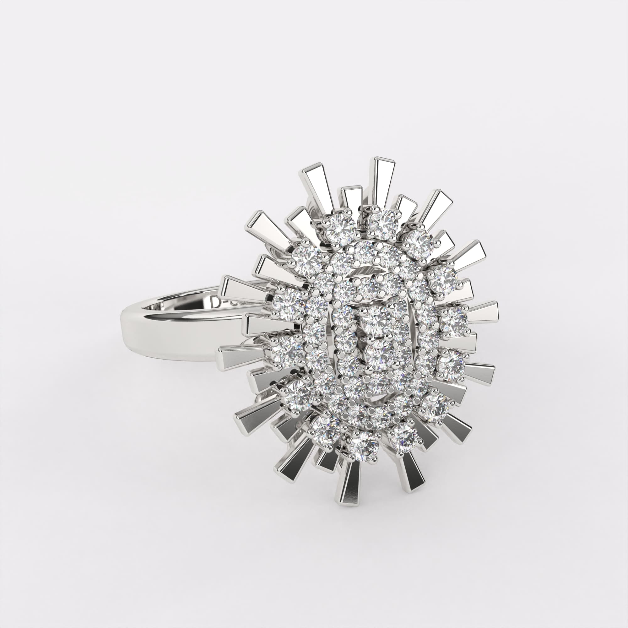 Daisy Dreamy Diamond ring in 925 Silver