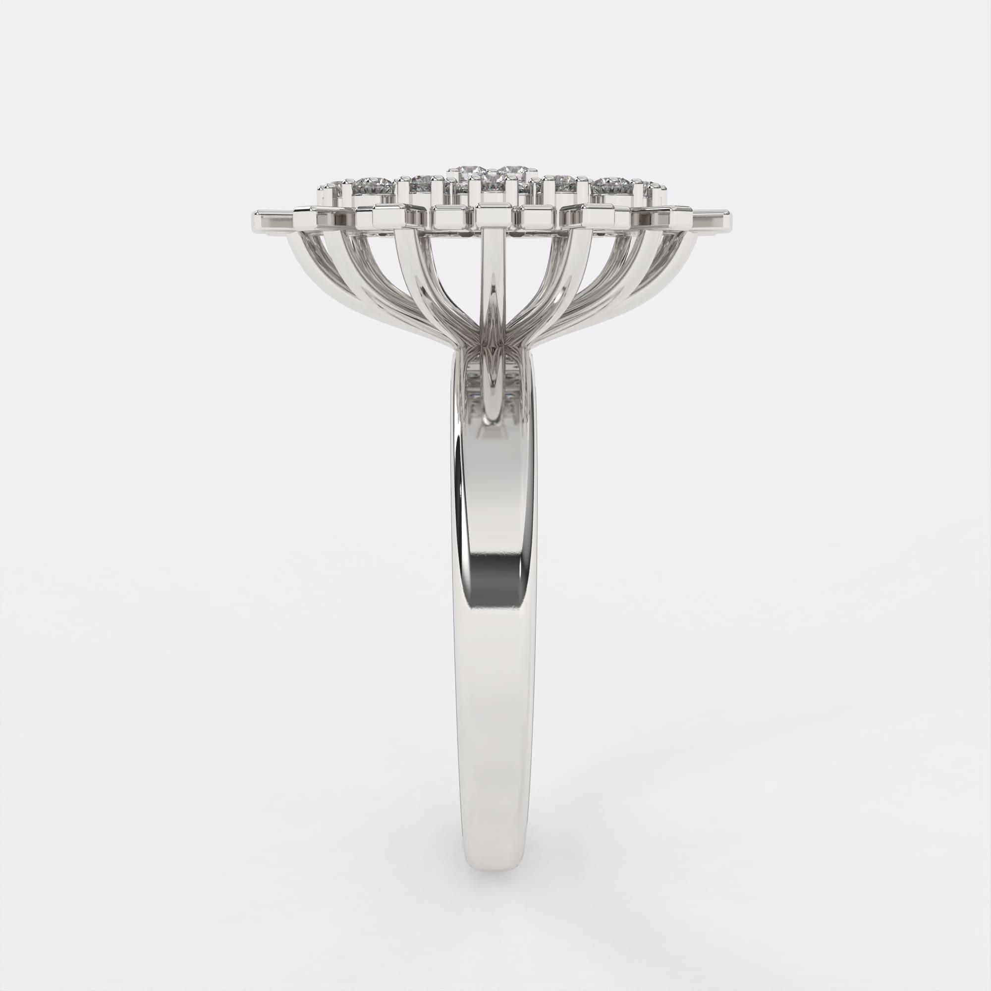 Daisy Dreamy Diamond ring in 925 Silver