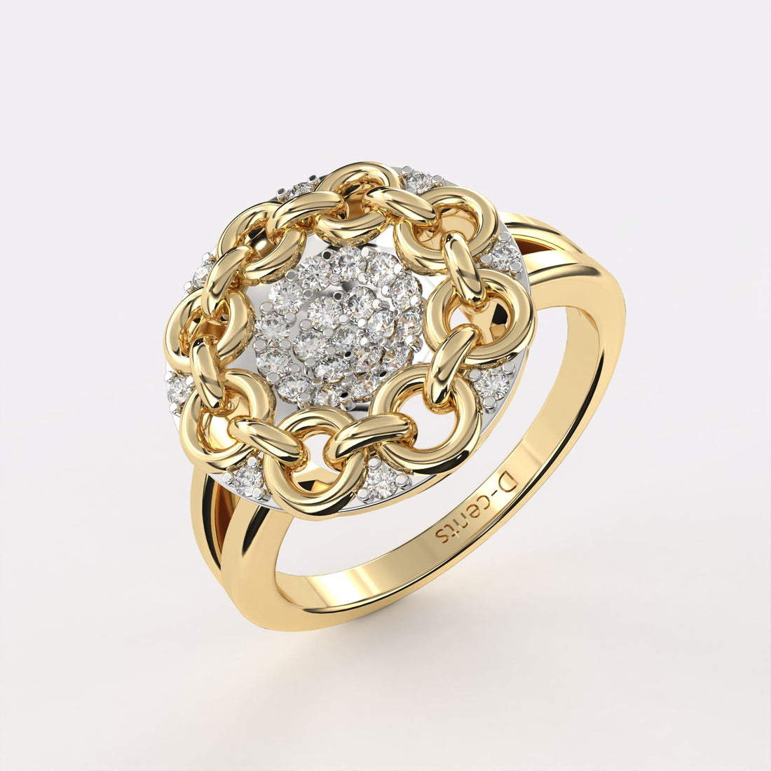 United Circle Diamond Ring