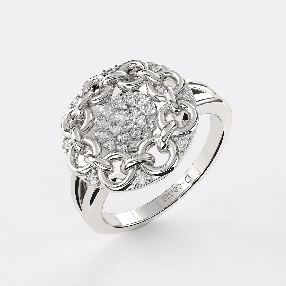 United Circle Diamond Ring