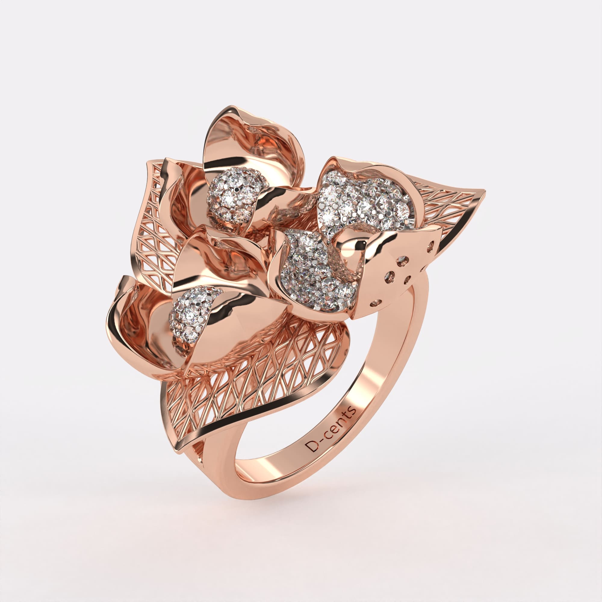 Gardenia Diamond Ring