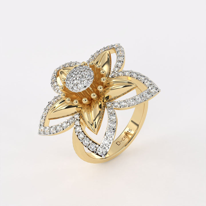 Rising Diamond Ring