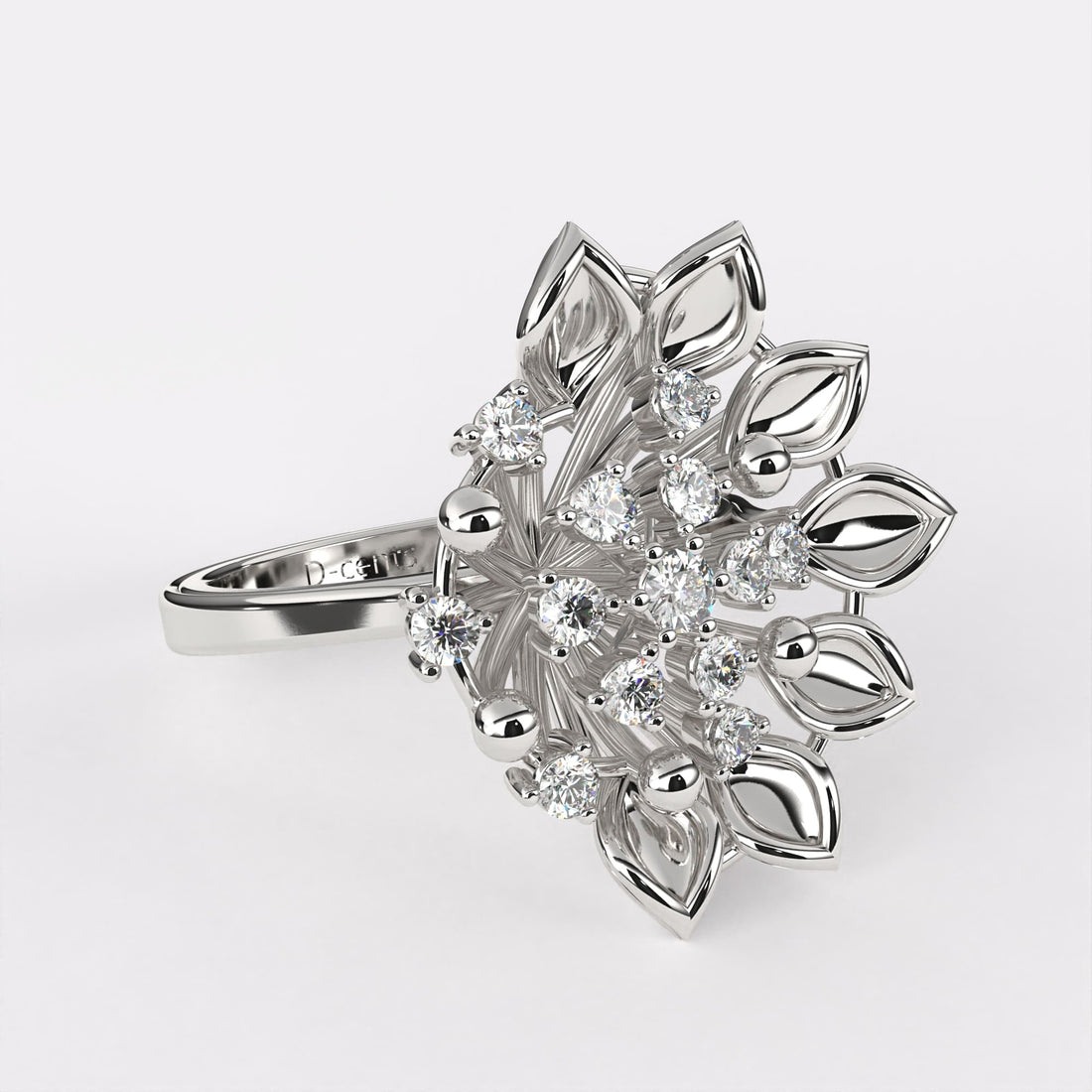 Dewdrop Diamond Ring