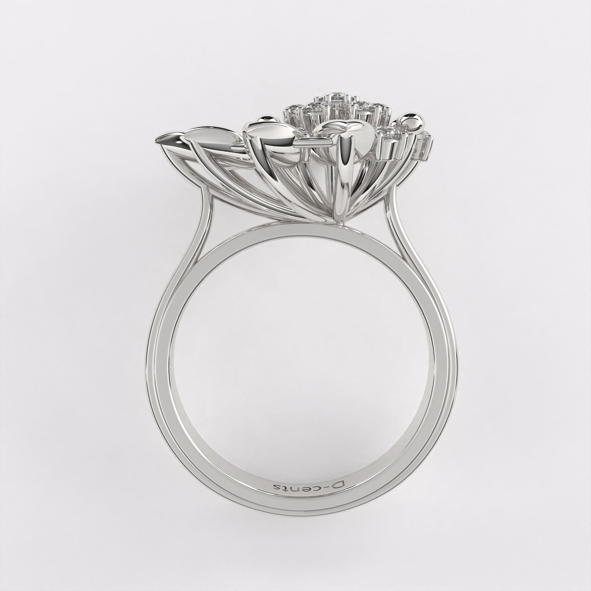 Dewdrop Diamond Ring