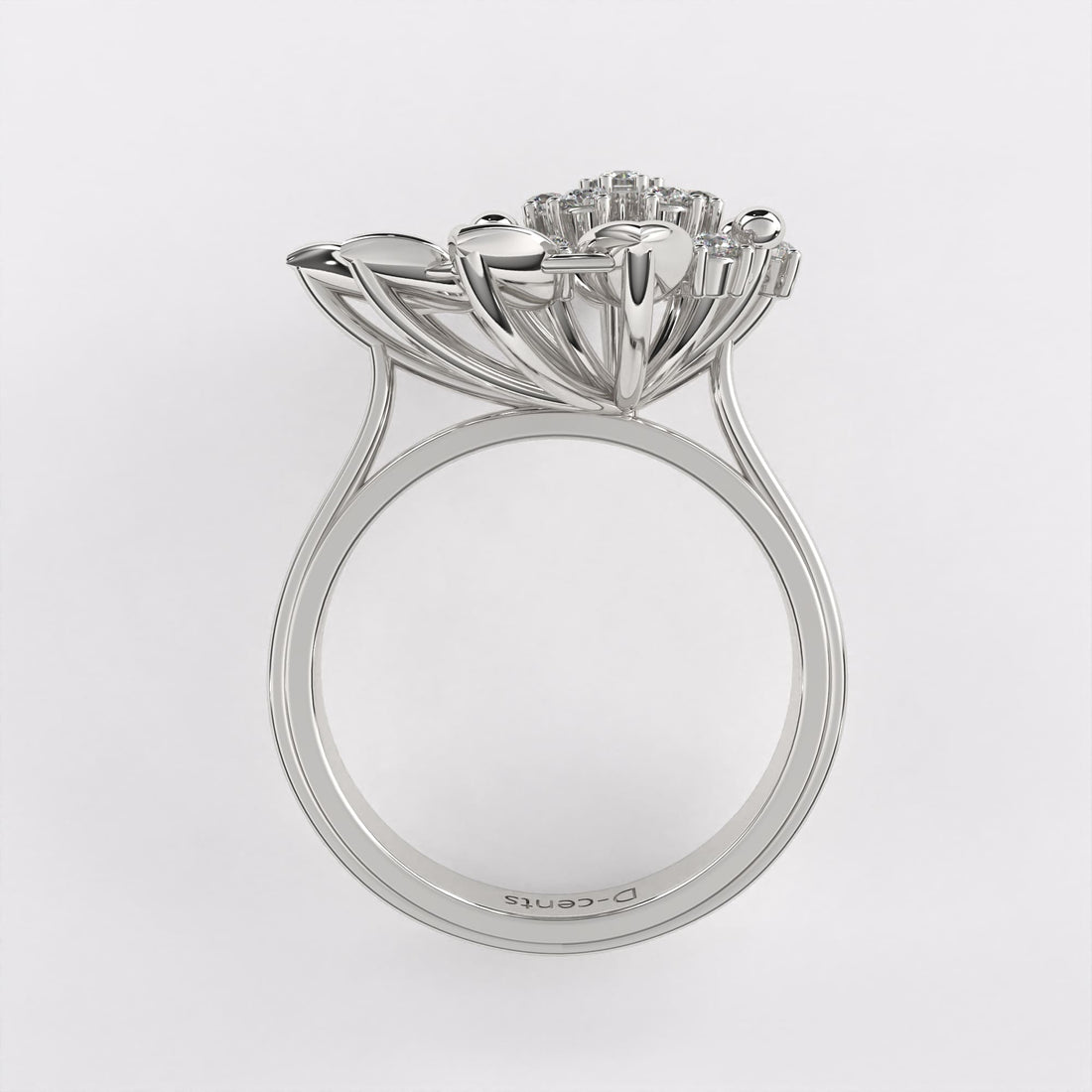 Dewdrop Diamond Ring