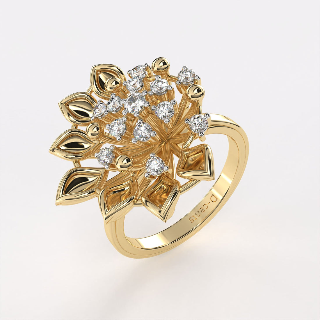 Dewdrop Diamond Ring