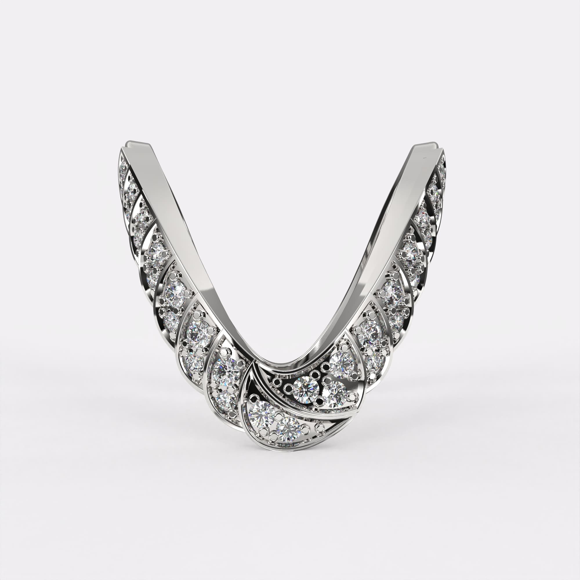 Infinity Band Diamond Ring