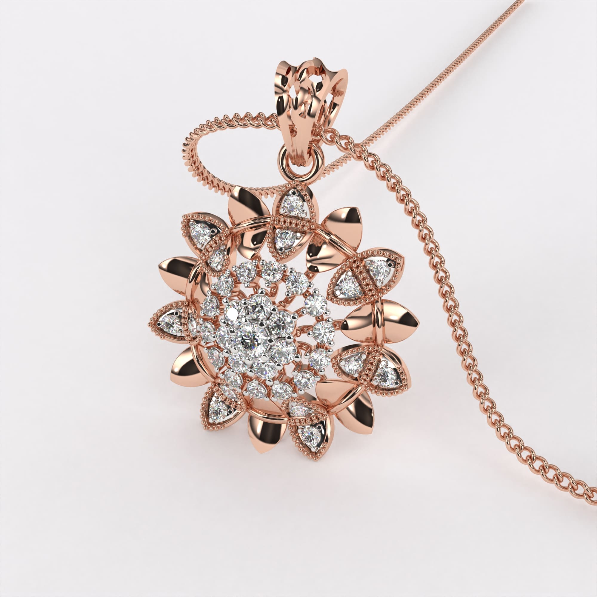 Divine Gleam Diamond pendant
