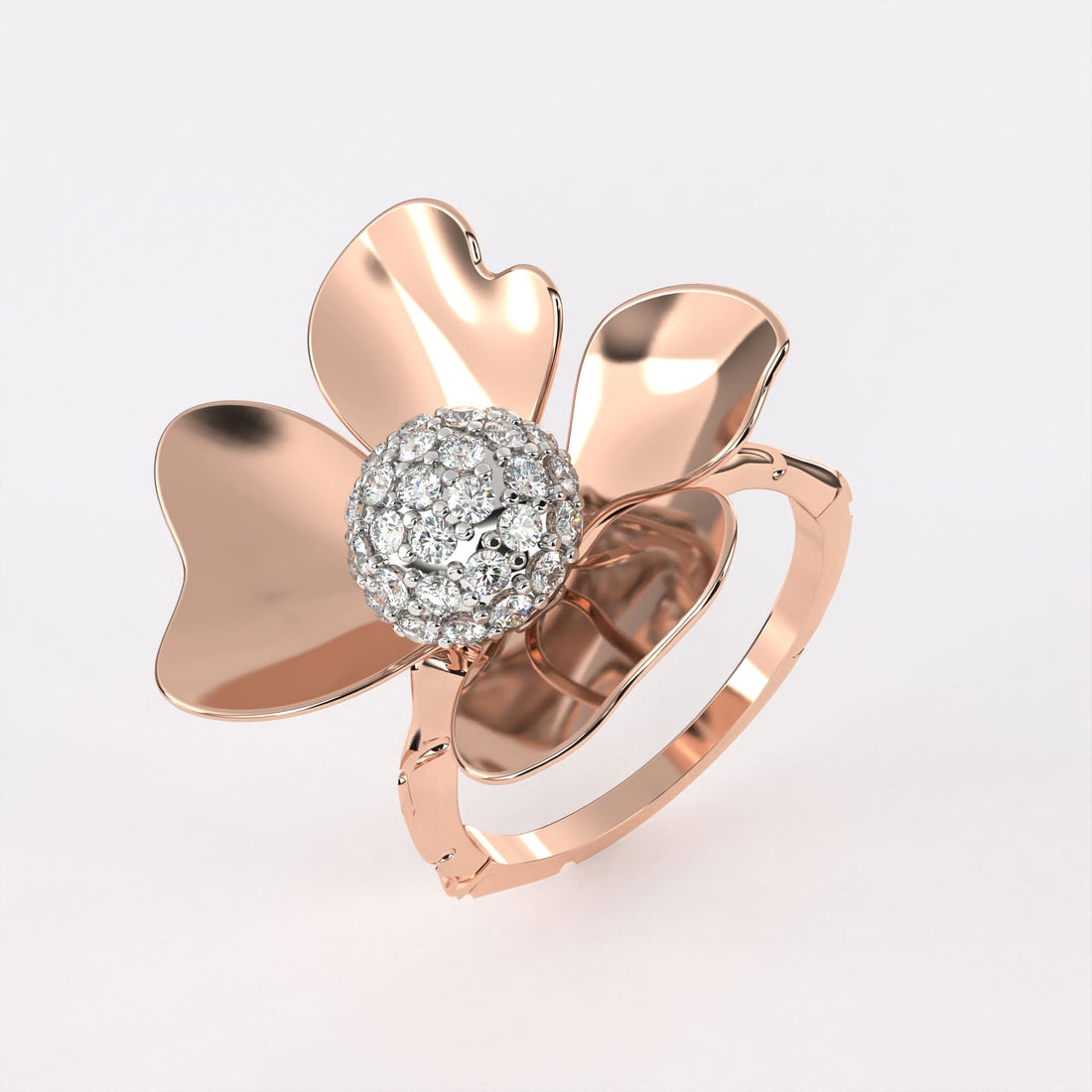 The Floral Diamond Ring