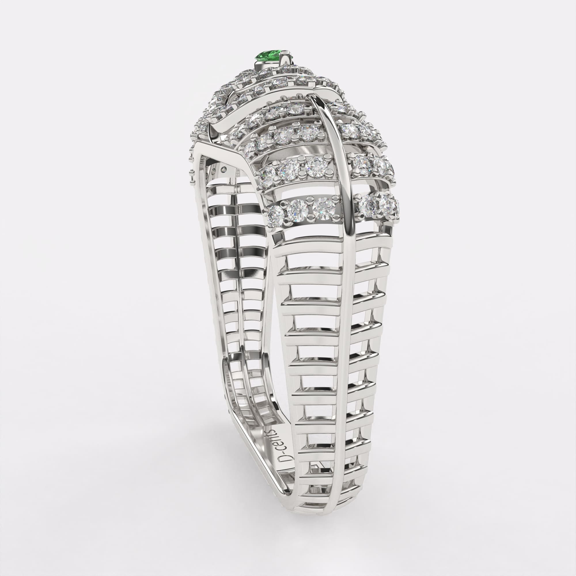 Sparkling Desire Diamond Ring in 925 Silver