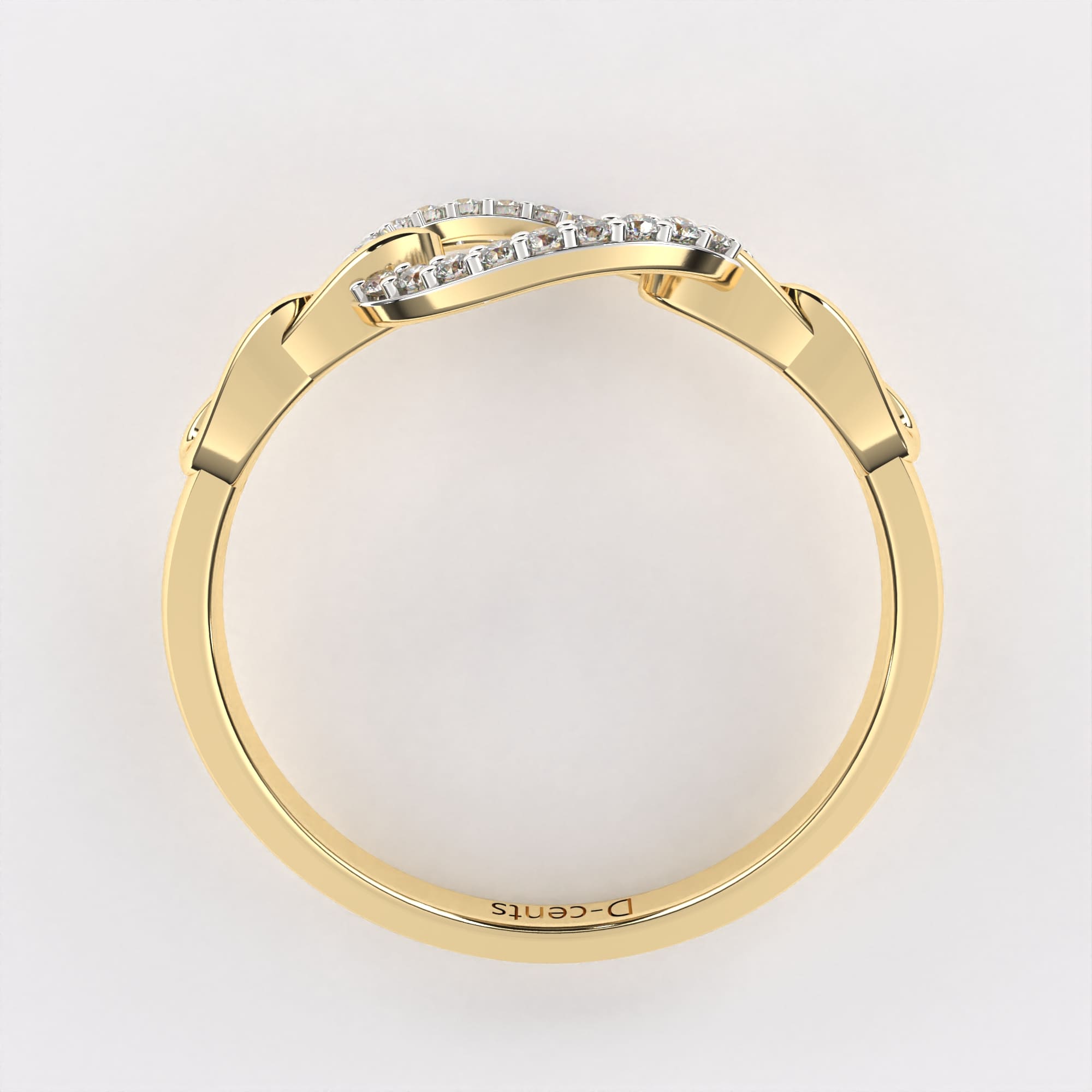 Moonbeam Diamond Finger Ring