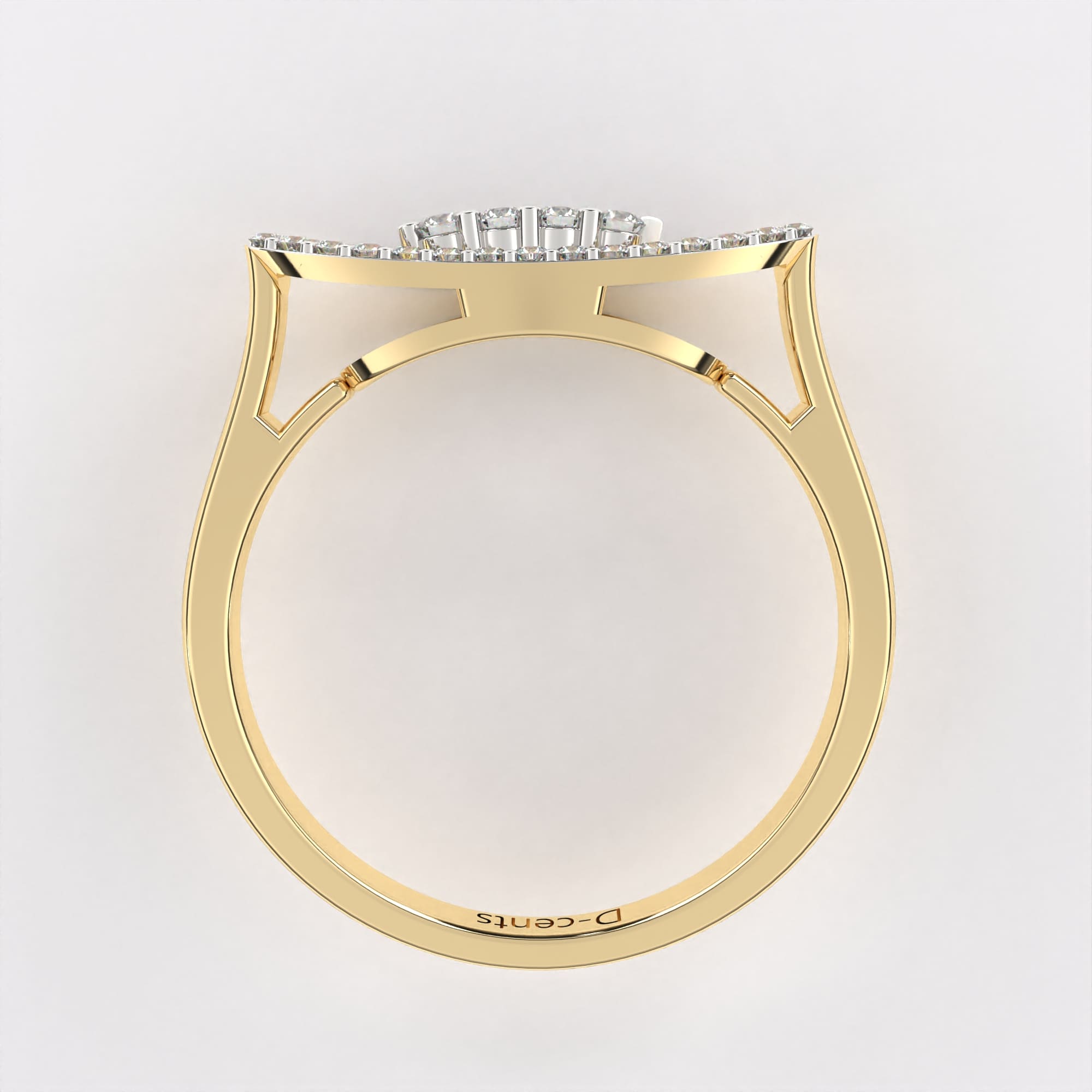 Gold Stella Diamond Ring