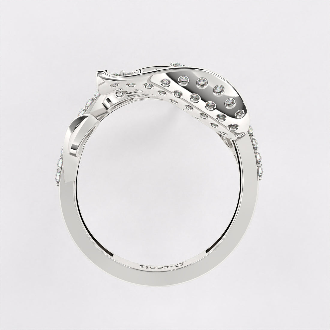 Blossom leafy Diamond Ring