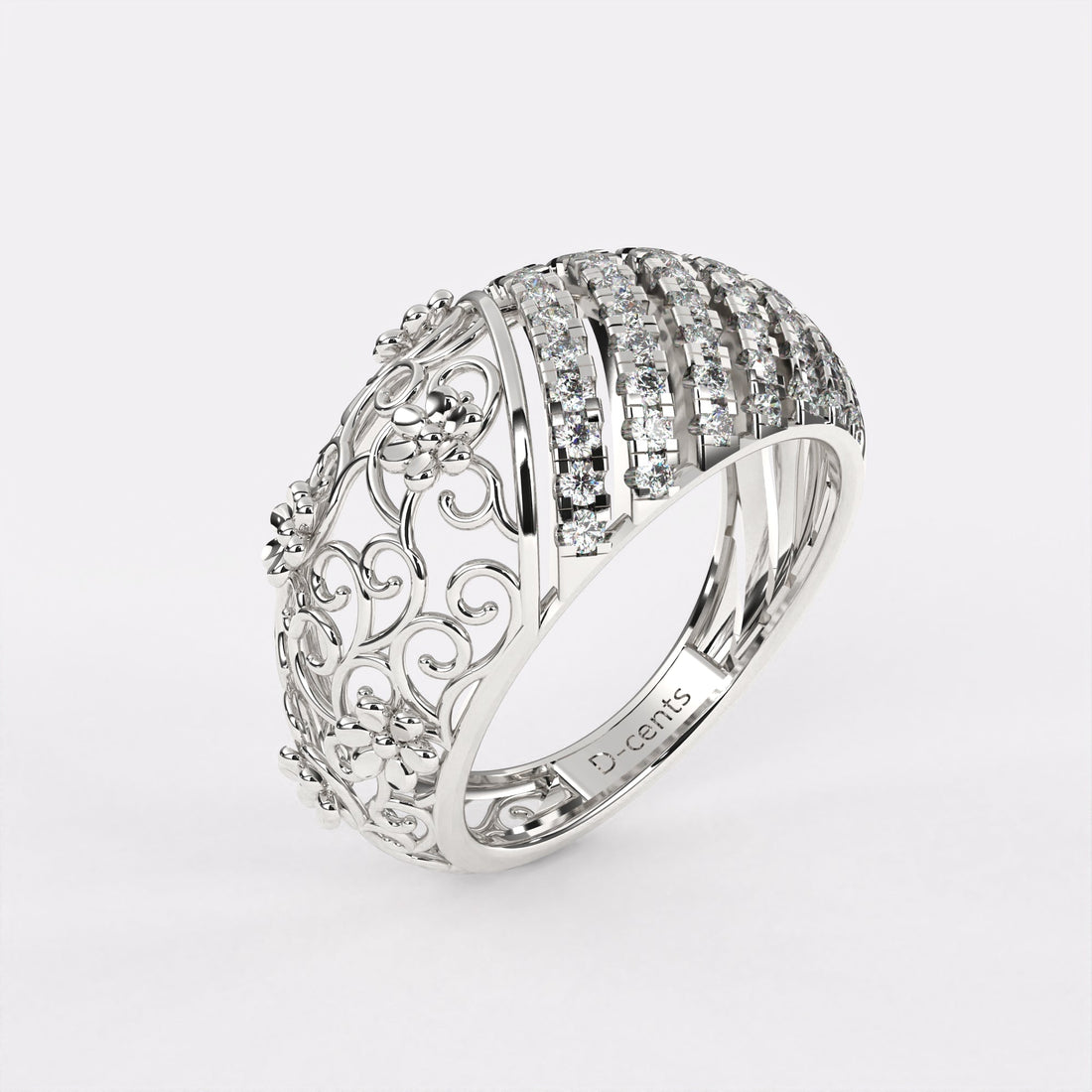 Glistening Beauty Diamond Ring