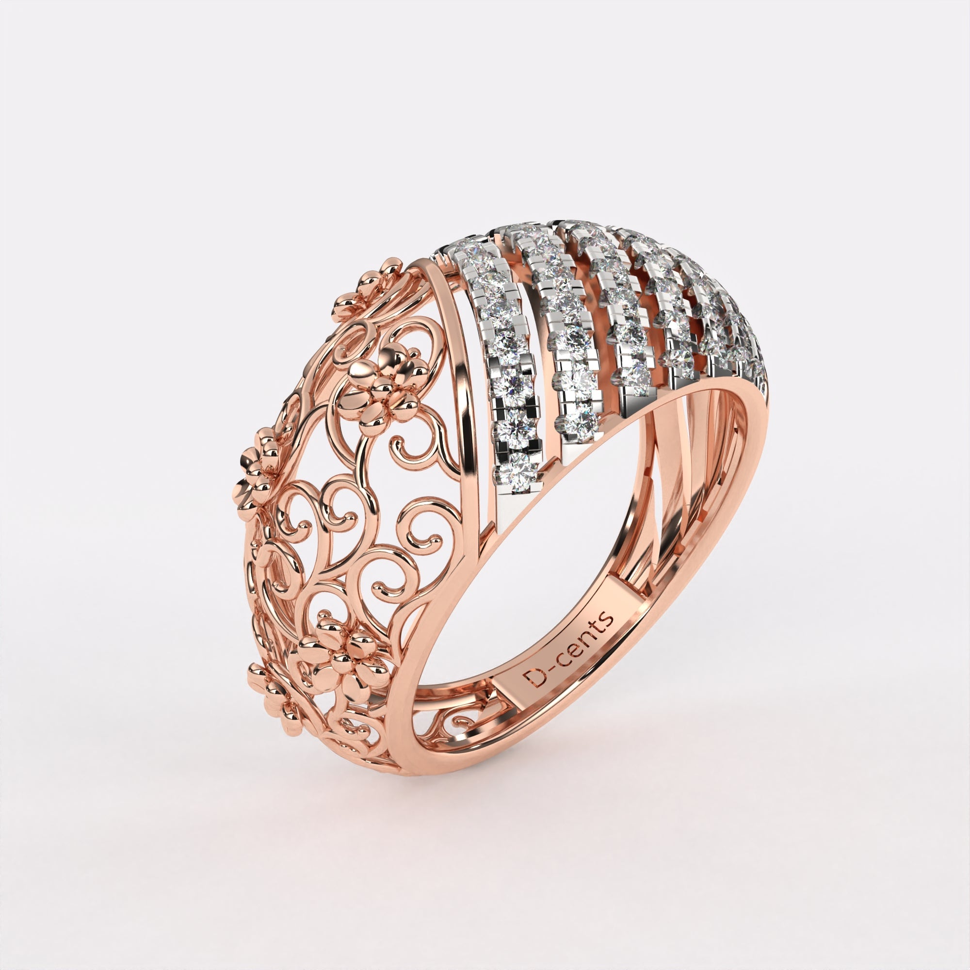 Glistening Beauty Diamond Ring