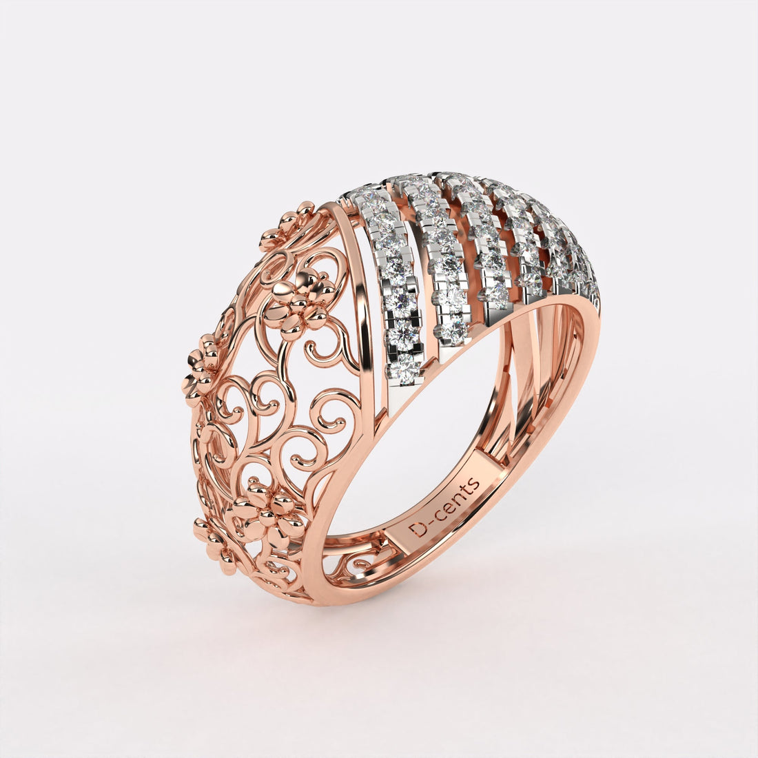 Glistening Beauty Diamond Ring