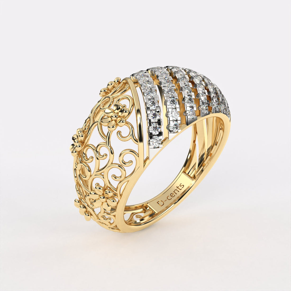 Glistening Beauty Diamond Ring