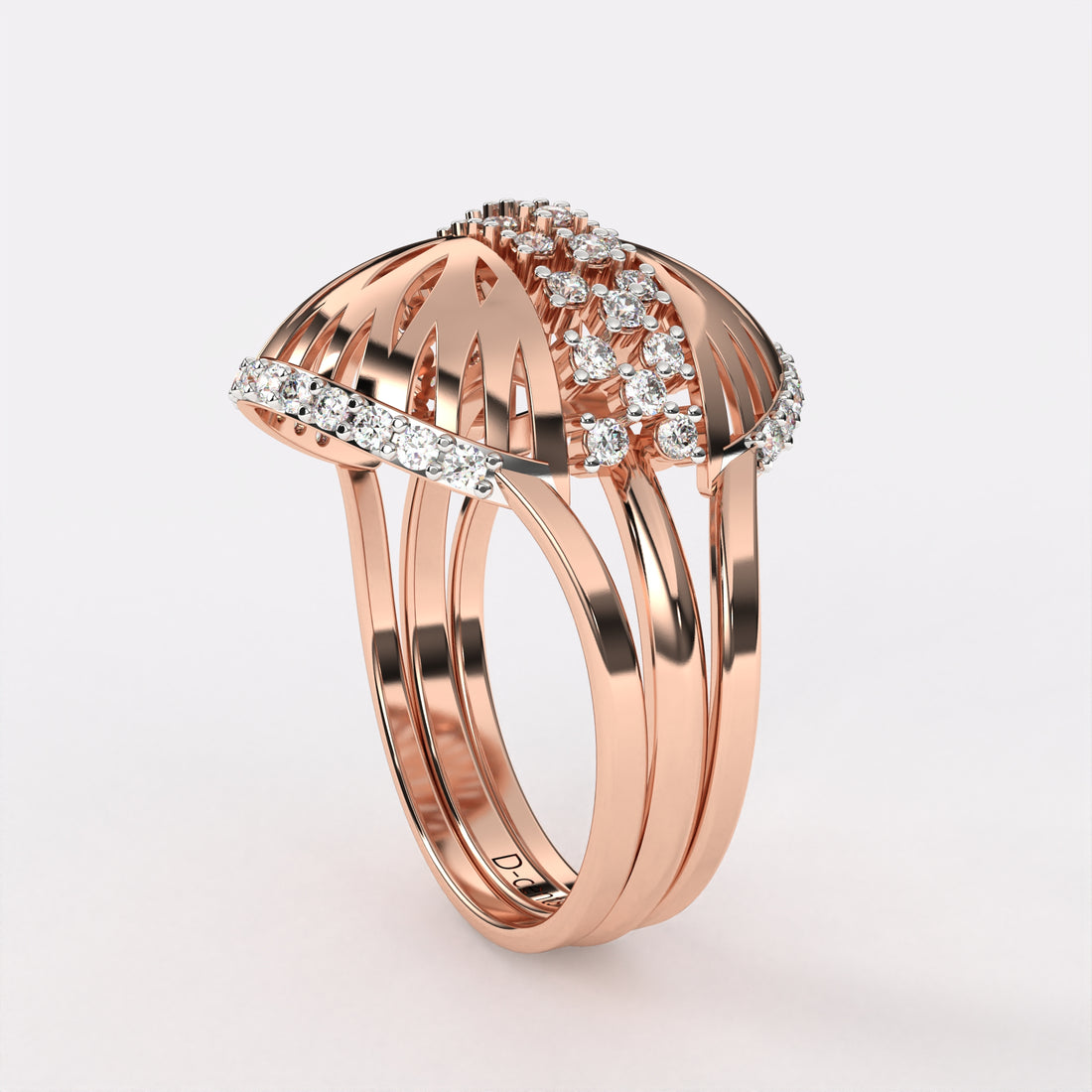 Dome Diamond Ring