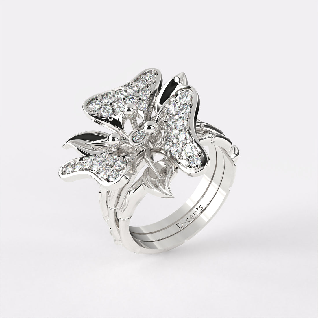 Gorgeous petal Diamond Ring