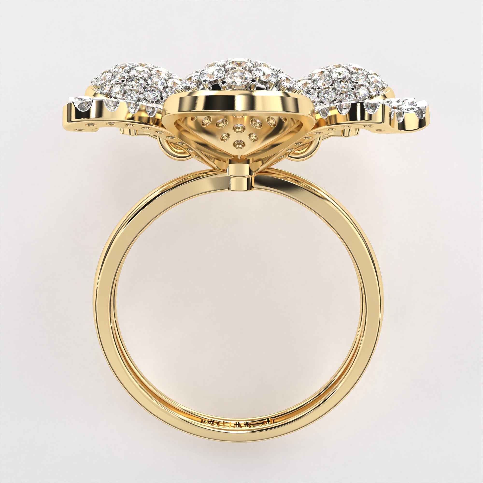 Dazzler Floral Diamond Ring