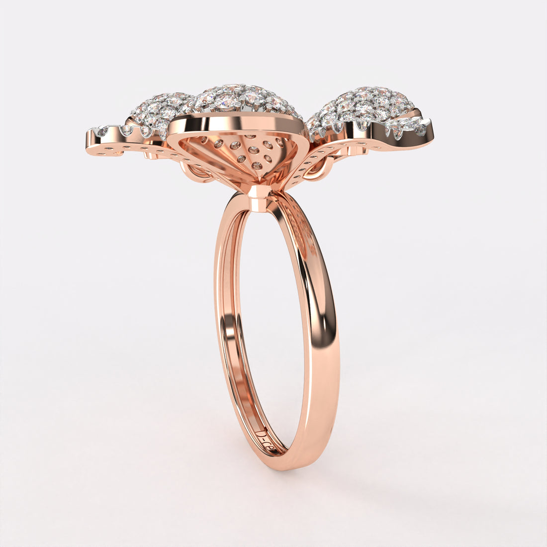 Dazzler Floral Diamond Ring