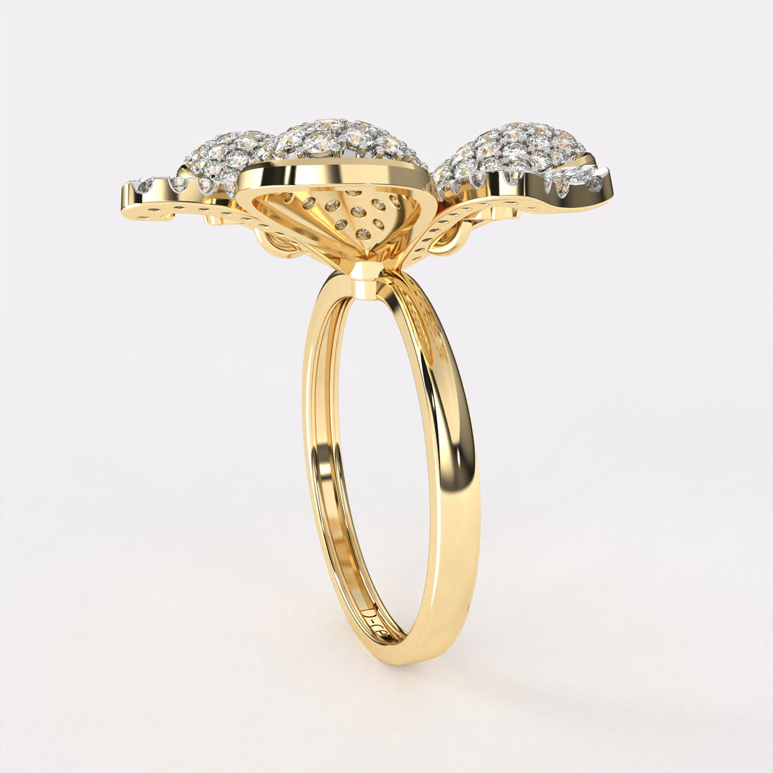 Dazzler Floral Diamond Ring