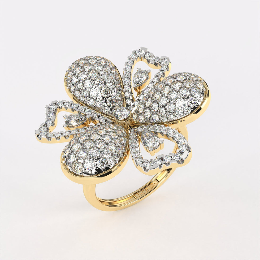 Dazzler Floral Diamond Ring