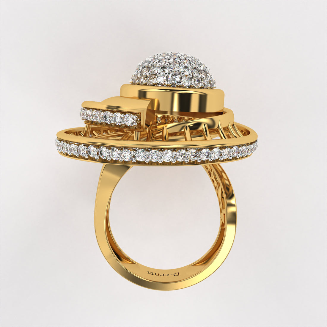 Bunch Diamond Ring