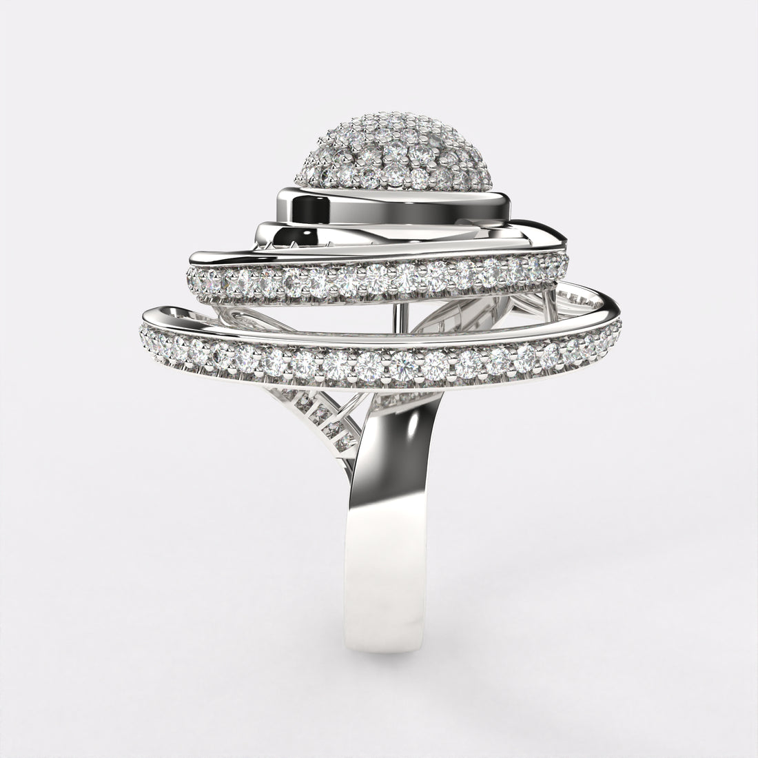 Bunch Diamond Ring