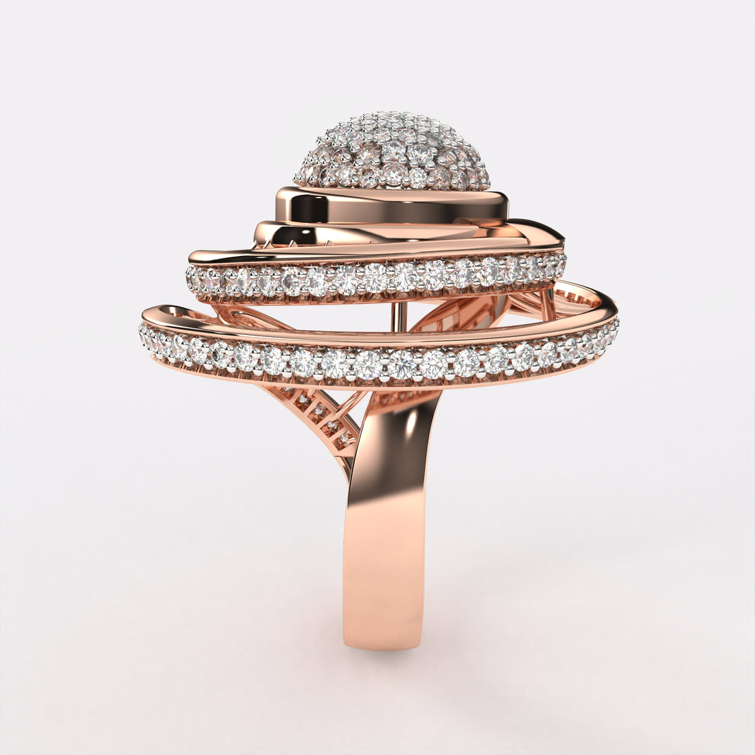 Bunch Diamond Ring