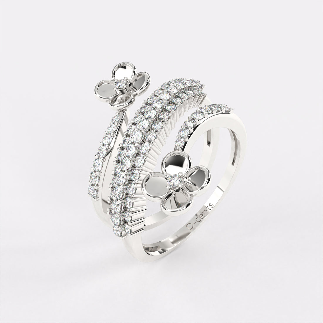 Blooming Icon Diamond Ring