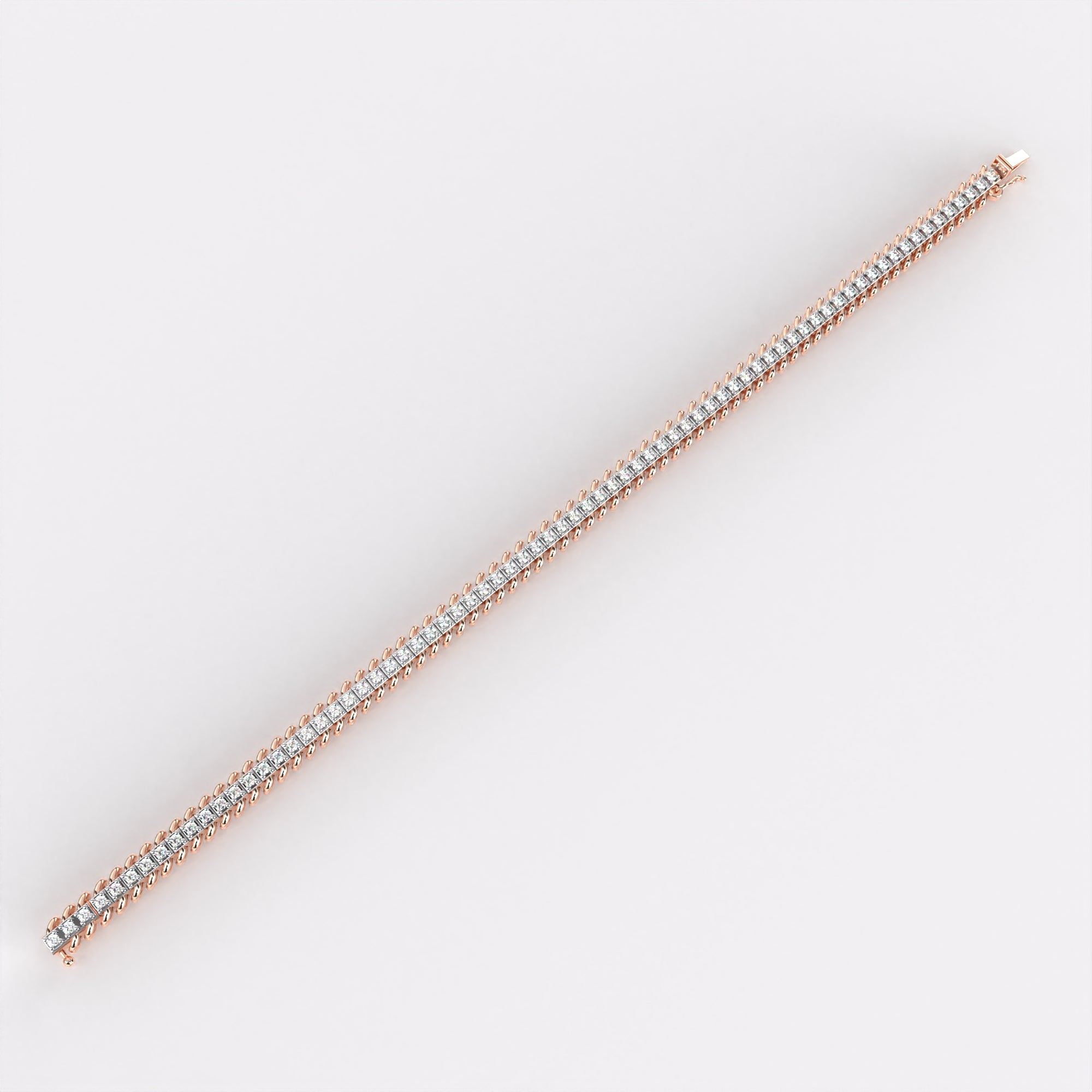 Shimmer Diamond Tennis Bracelet