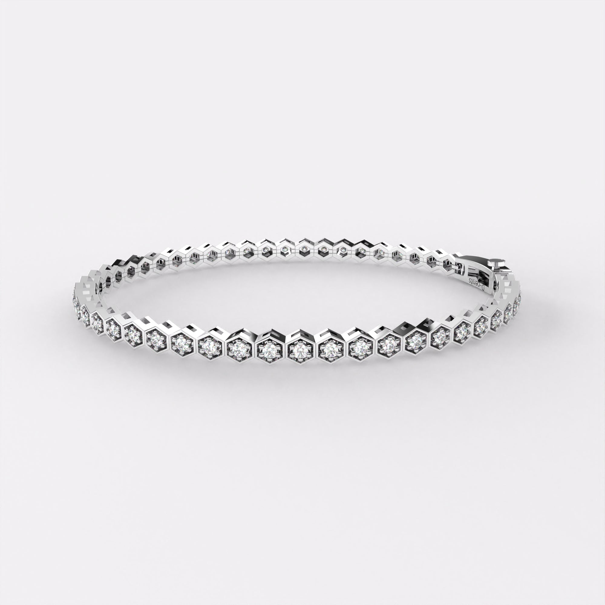 Sleek Diamond Tennis Bracelet