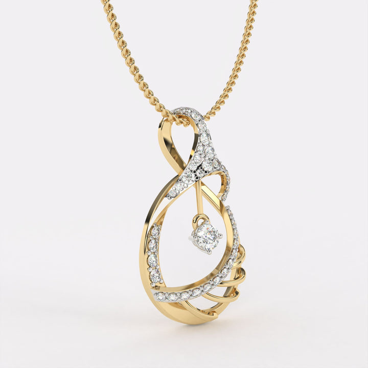 Stardrop Diamond Pendant